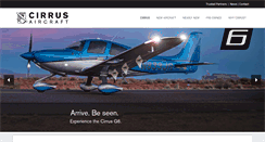 Desktop Screenshot of cirrusaircraft.co.uk